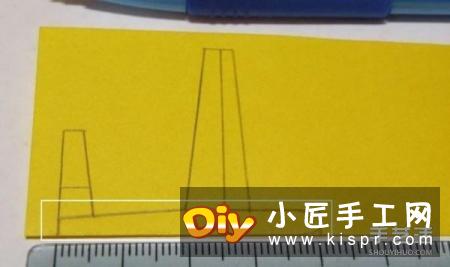 一架迷你纸滑翔机的制作方法