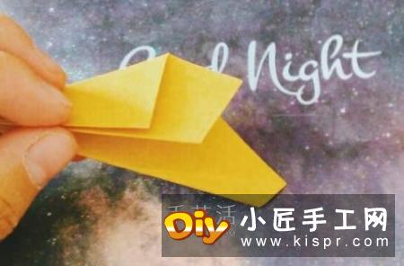 立体小星星的折法图解 漂亮五角星怎么折教程