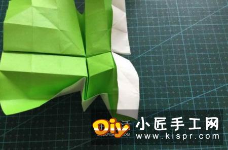 拼图零片的折纸方法 手工折纸拼图的图解教程