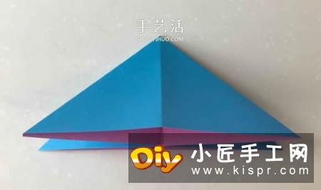 简单又好玩！会动的拍翼鸟手工折纸方法图解