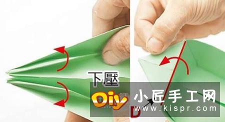 A4纸折船型收纳盒的折法图解 可大可小能收缩