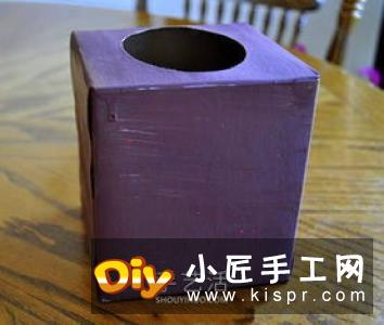 如何折纸盒 方形带盖子纸盒的折法手工制作
