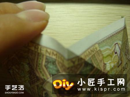 纸币折纸照相机图解 美金折相机的折法详解