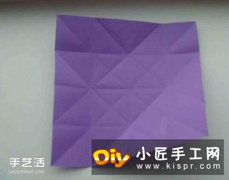 几何立体造型礼盒的折纸教程
