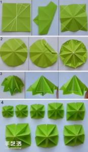 折纸相框制作方法图解 手工折纸相框的折法教程
