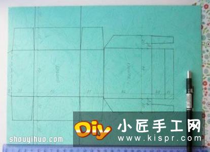 月饼盒手工制作带展开图 月饼包装盒的折法教程