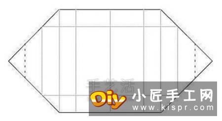 手工折方形盒子的方法 正方形纸盒折纸图解