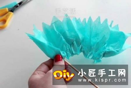 简单的绢纸花手工制作图解教程