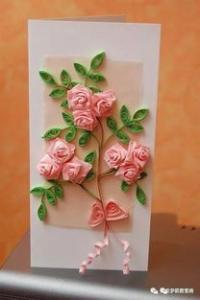 皱纹纸手工制作玫瑰花 做成超美的装饰插花