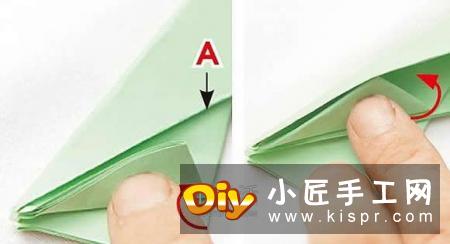 A4纸折船型收纳盒的折法图解 可大可小能收缩