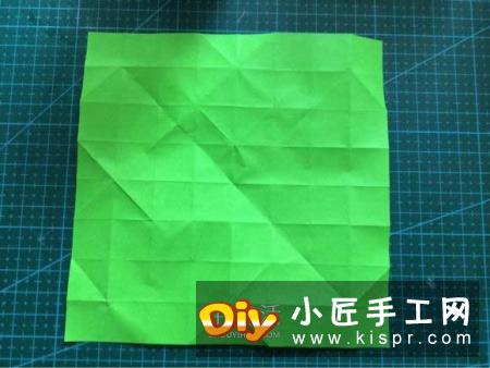 拼图零片的折纸方法 手工折纸拼图的图解教程