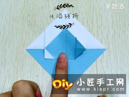 精灵球制作方法教程 手工折精灵球的折法图解