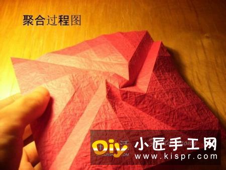 韩式玫瑰花礼盒怎么折 包括盖子和盒身的折法