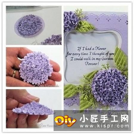 立体花朵制作图解 卡纸制作立体花朵的方法