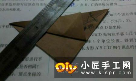 人字拖的折法图解教程 折纸人字拖鞋的方法步骤