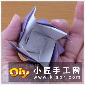福山玫瑰折法图解教程 清晰大图福山玫瑰折纸