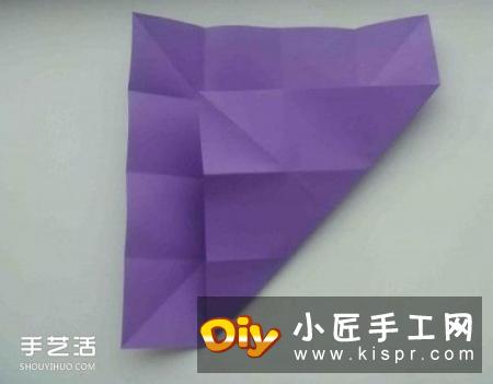 几何立体造型礼盒的折纸教程