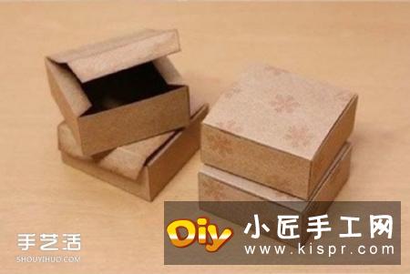 常用礼物包装盒的折法制作图解 带展开图哦