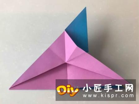 简单又好玩！会动的拍翼鸟手工折纸方法图解