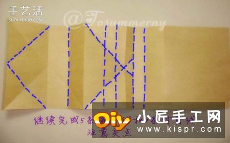 萌版孙悟空的折法图解 折纸孙大圣的方法步骤