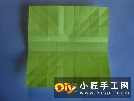 原创纸玫瑰花的折纸图解 步骤过程非常详细