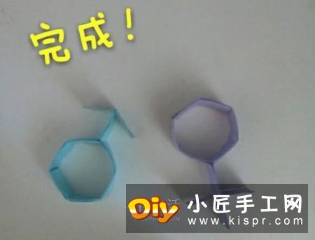 男女符号的折纸方法 折纸男孩女孩符号图解