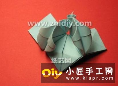 情人节礼品盒折纸图解 好看韩式玫瑰礼盒的折法