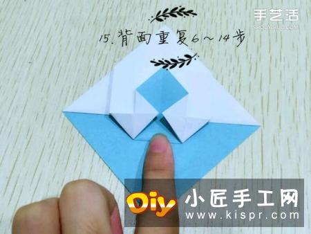 精灵球制作方法教程 手工折精灵球的折法图解
