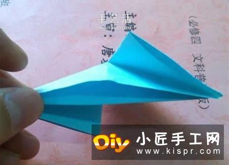 简单折纸百合花的折叠方法过程图解
