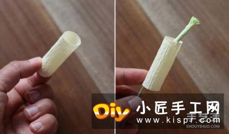 铃铛花的折法图解 皱纹纸制作铃铛花的方法