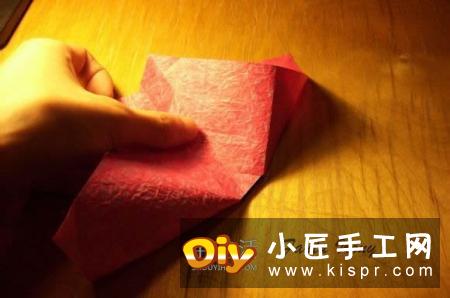 韩式玫瑰花礼盒怎么折 包括盖子和盒身的折法