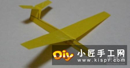 一架迷你纸滑翔机的制作方法