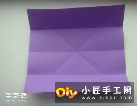 几何立体造型礼盒的折纸教程