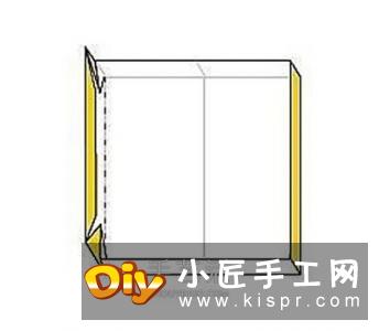 手工折方形盒子的方法 正方形纸盒折纸图解