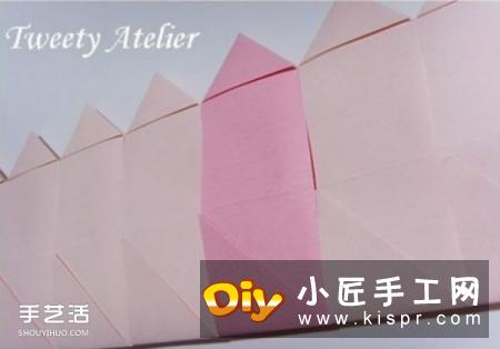 餐巾纸盒DIY制作教程 漂亮抽纸盒的折法图解