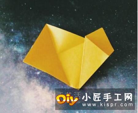 立体小星星的折法图解 漂亮五角星怎么折教程