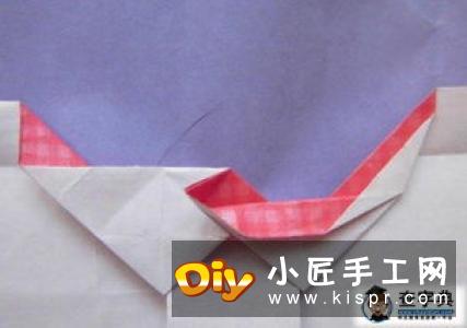 折纸相框的方法图解 相框的折法步骤教程