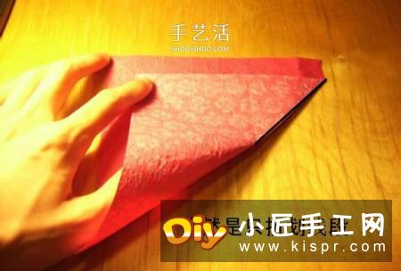 韩式玫瑰花礼盒怎么折 包括盖子和盒身的折法