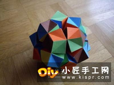 精灵球制作方法教程 手工折精灵球的折法图解