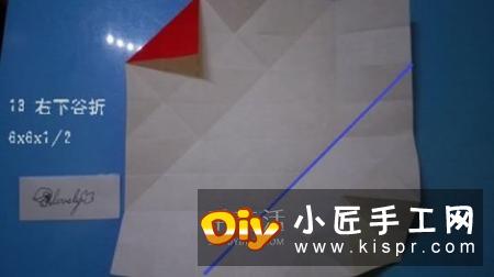 铃铛的折纸方法图解 复杂折纸铃铛的折法步骤