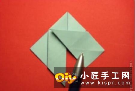 绿萝魔灵花球的折纸方法图解