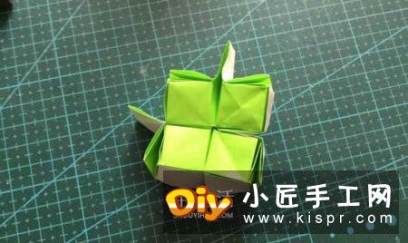 拼图零片的折纸方法 手工折纸拼图的图解教程