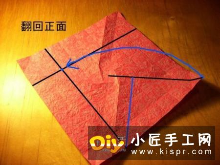韩式玫瑰花礼盒怎么折 包括盖子和盒身的折法
