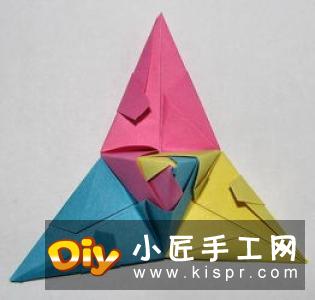 手工折纸马图解教程 立体马的折法详细步骤图