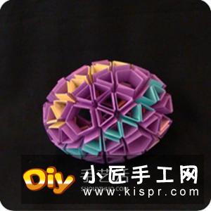 美轮美奂！Snapology蛋的折纸方法图解教程