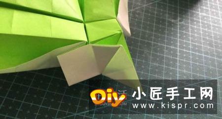 拼图零片的折纸方法 手工折纸拼图的图解教程