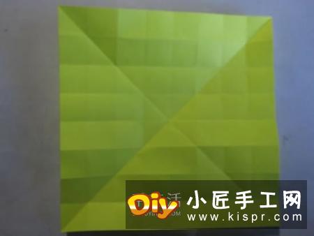 原创纸玫瑰花的折纸图解 步骤过程非常详细
