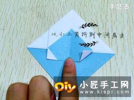 精灵球制作方法教程 手工折精灵球的折法图解