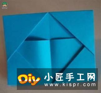六孔笔筒筒体的折纸步骤图