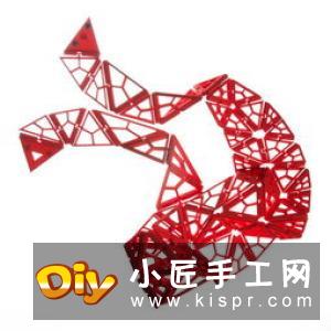 创意折纸餐盒DIY 变形前它居然是装饰画